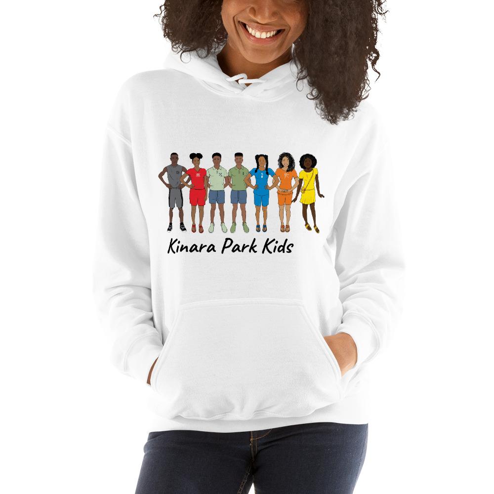 Kwanzaa Kinara Park Kids Unisex Hoodie