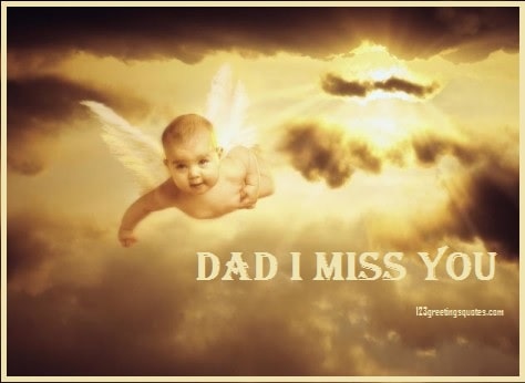 Fathers Day Poems from Baby in Heaven “MISS YOU DADDY”