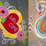 9 Perfect Welcome Rangoli Designs for Special Wishing