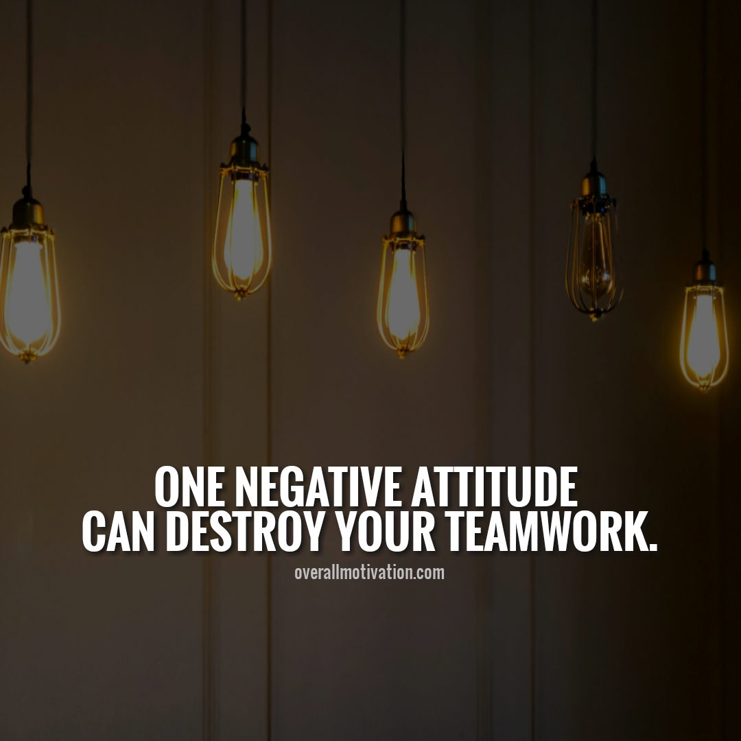 one negative attitude anonymous quotes
