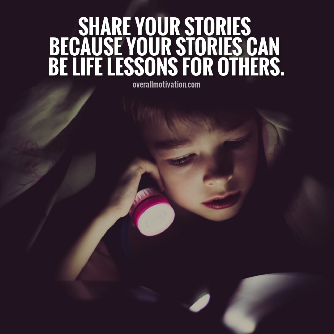 share your stories anonymous quotes