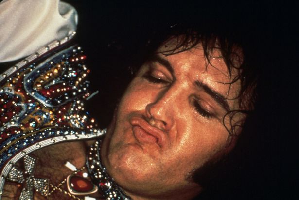 1977: Elvis Presley over weight