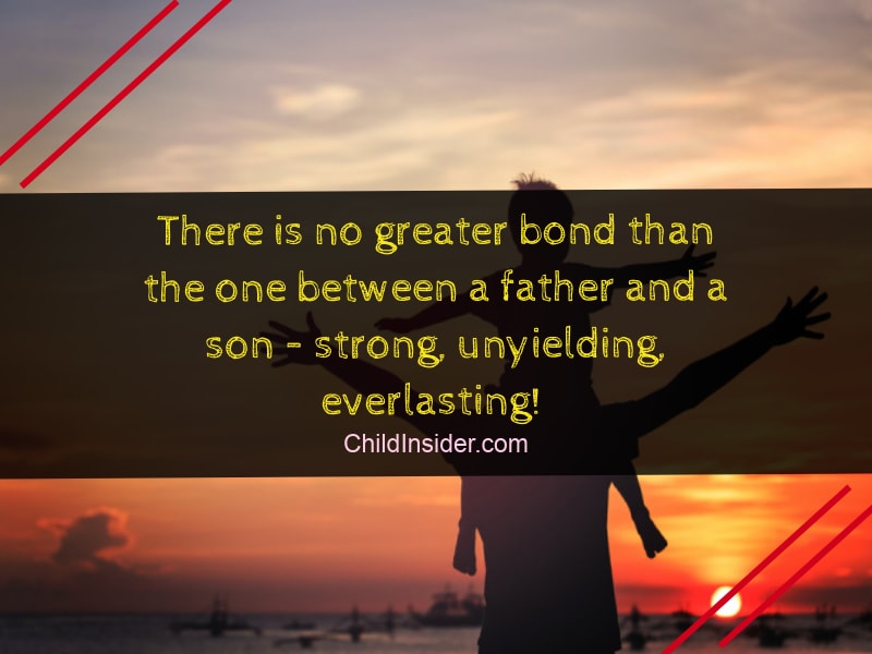 20 Father & Son Bond Quotes That'll Make Your Relationship Stronger – Child Insider