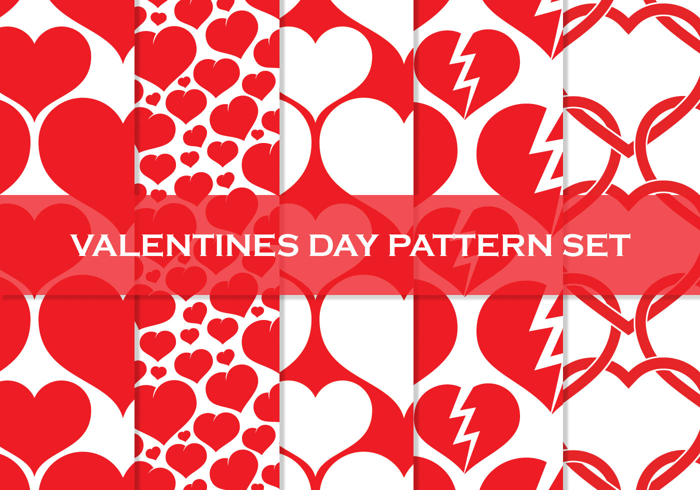 Valentine’s Day: Free Heart High Resolution Patterns