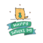 printable father's day cards - Cute Cat