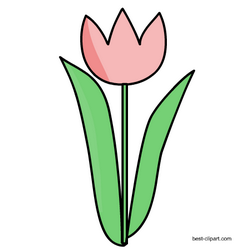 Free tulip clip art