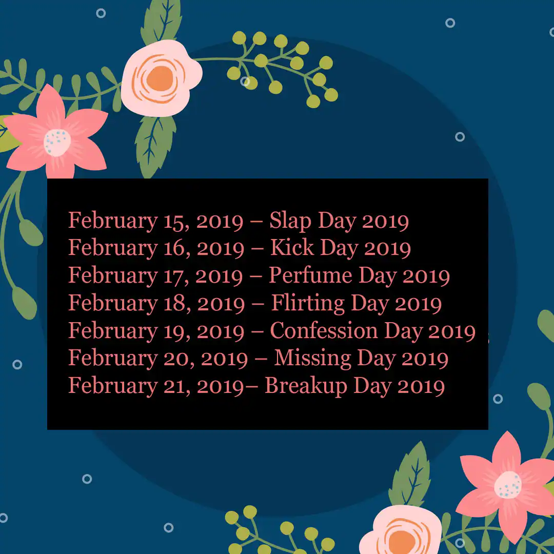 Anti-Valentine's Week 2019: Know when is Slap Day, Kick Day, Breakup Day etc | Culture News
