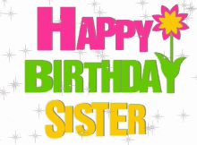 Happy Birthday Birthday Greetings GIF - Happy Birthday Birthday Greetings Sister GIFs