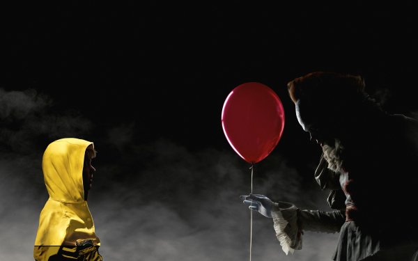 Movie It (2021) Pennywise Scary Clown Horror HD Wallpaper | Background Image