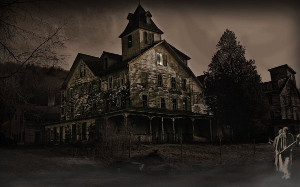 Dark Haunted Horror Creepy Spooky Scary Halloween HD Wallpaper | Background Image