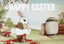 Happy Easter Cute GIF - Happy Easter Cute Bunny GIFs