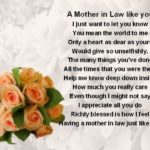 40 Beautiful Heart Touching Mother In Law Quotes