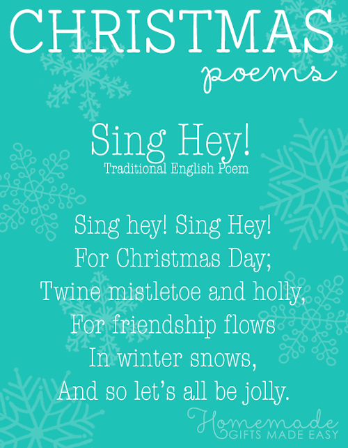 free christmas poems