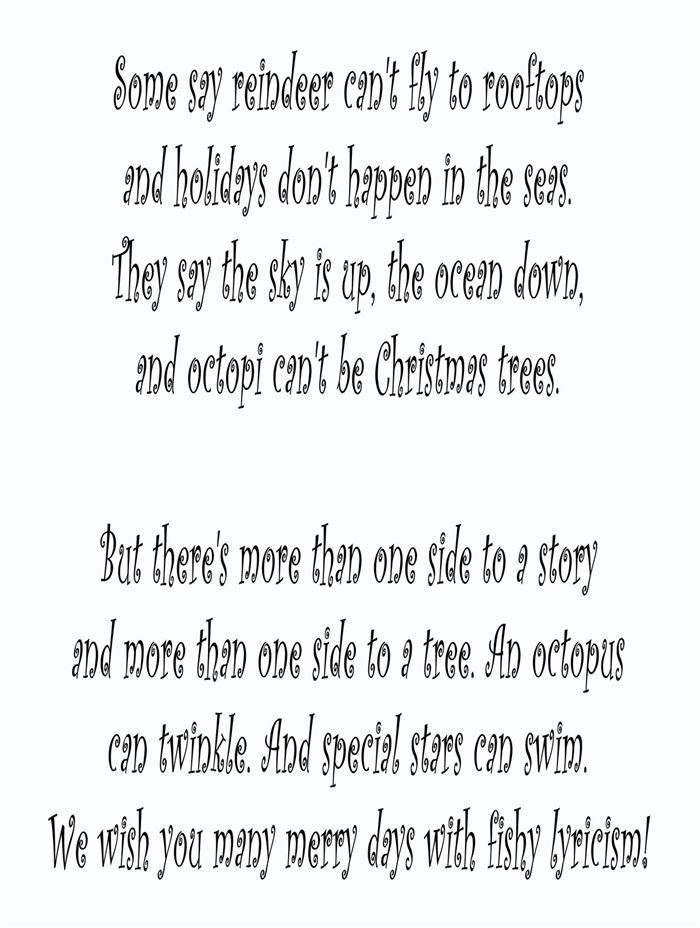Free Funny Christmas Poems For Adults