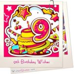 Happy 9th Birthday Wishes For 9-Year-Old Boy Or Girl