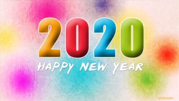 Happy New Year 2020 wallpaper full hd pic free download with wishes