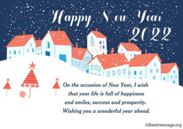 happy new year 2022 wishes, New year Messages Image