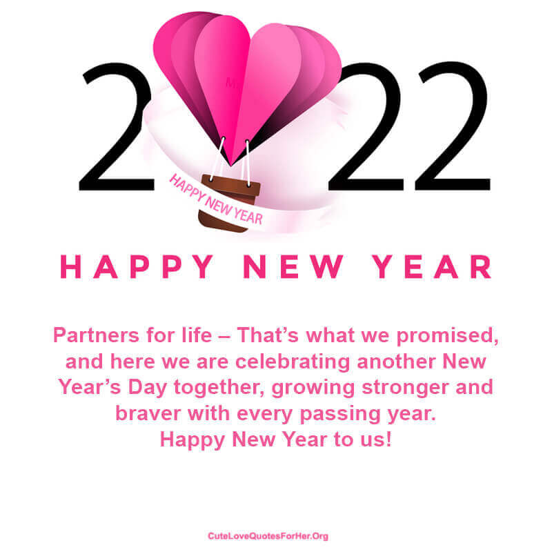 Romantic Happy New Year 2022 Love Wishes For Couples