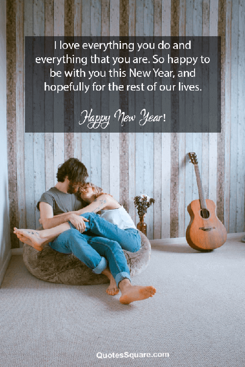 Romantic New Year Love Quote 2019