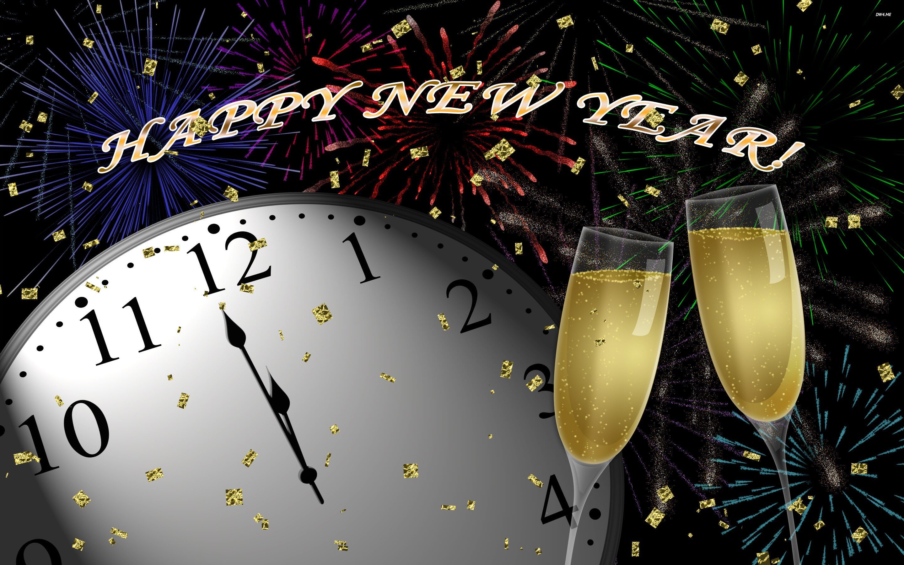 Happy New Year Images, Wallpapers, And Greeting Cards HD.