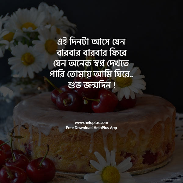 unique bangla birthday wish