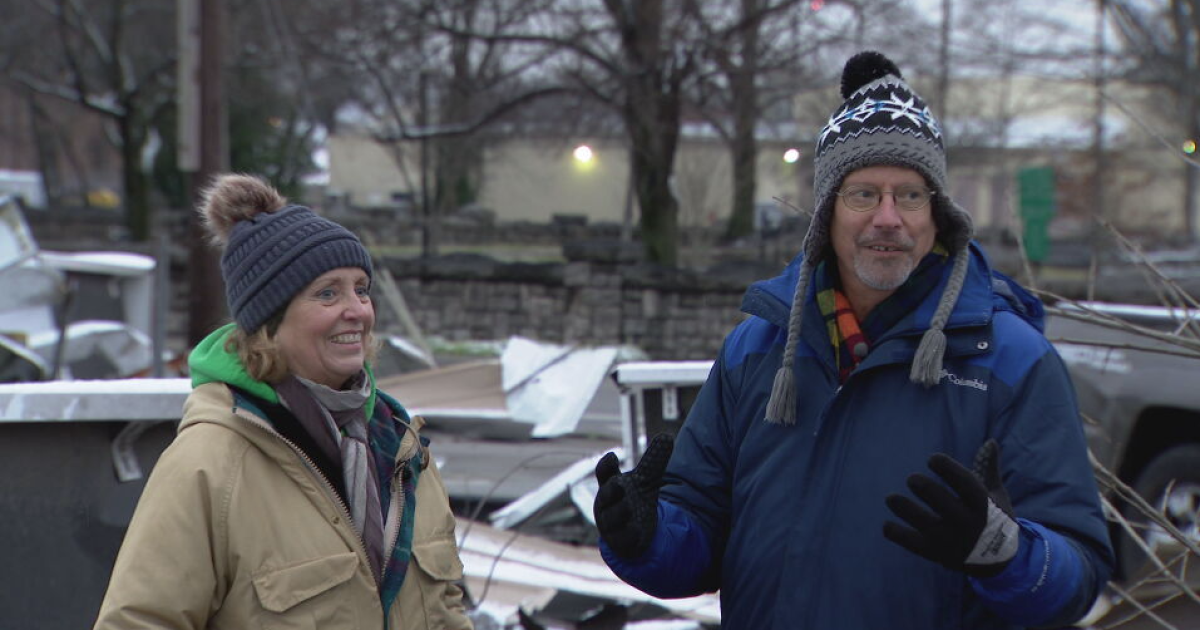 Kentucky couple narrowly escaped New Year's Day tornado