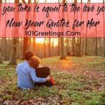 Romantic Happy New Year Quotes for Her
