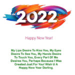 Cool New Year 2022 Love Quote For Her