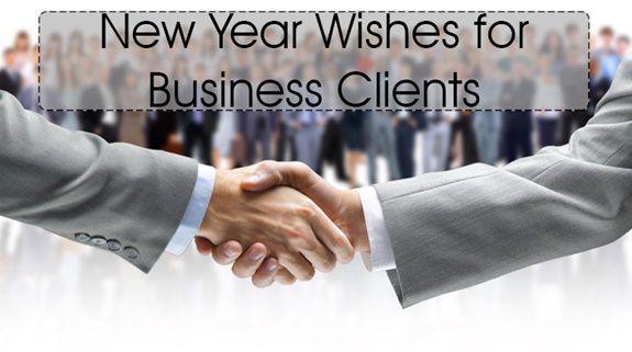 New Year Wishes for Business Clients