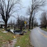 Severe storms hit Kentucky on New Year's Day, just three weeks after the hurricane erupted