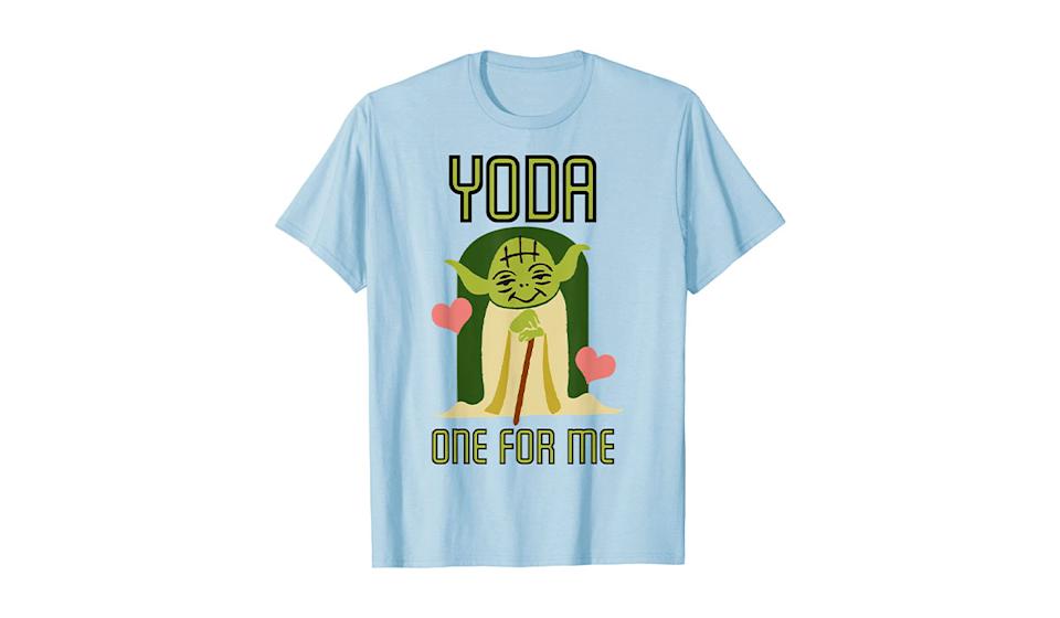 Yoda One For Me Shirt (Photo: Amazon)