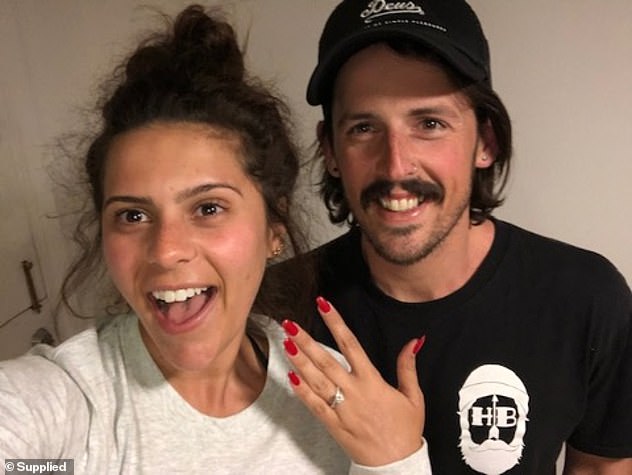 Ben and Claudia tied the knot last Halloween after seven years of marriage and will be watching the Super Bowl on the couch this Valentine's Day as both are big fans of the NFL in the US