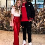 Brittany Matthews and Patrick Mahomes celebrate Valentine's Day on Monday, February 14, 2022
