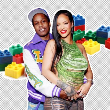 Rihanna's Valentine's Day Photos Include Lego Bouquets