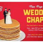 Say "I Do" for Free at Denny's Las Vegas on Valentine's Day